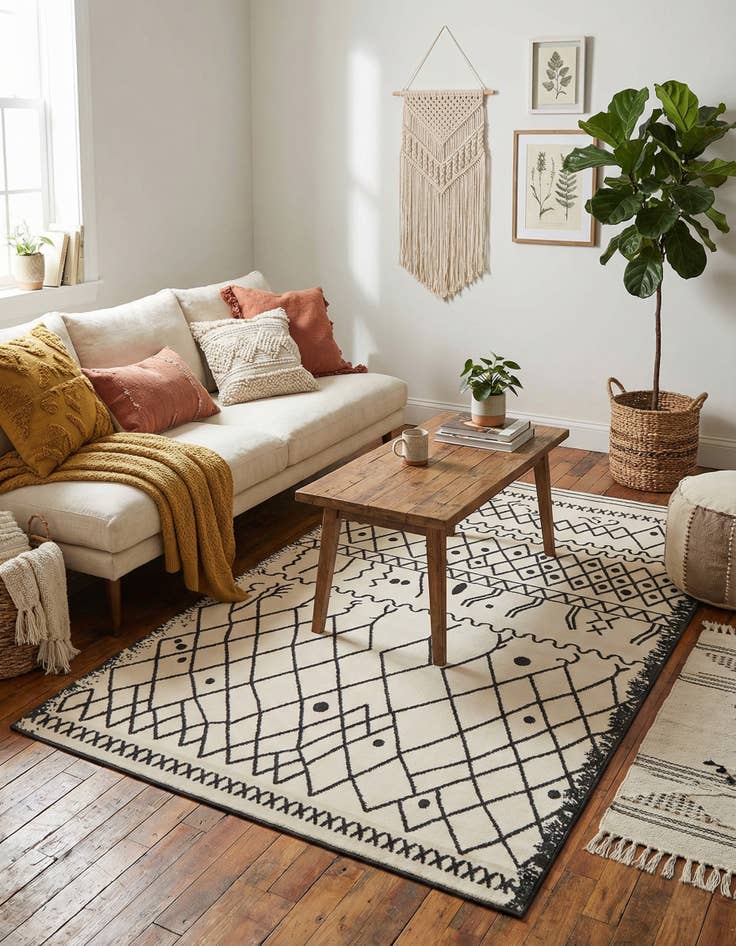 Detail image of 5' x 8' Titania Rug