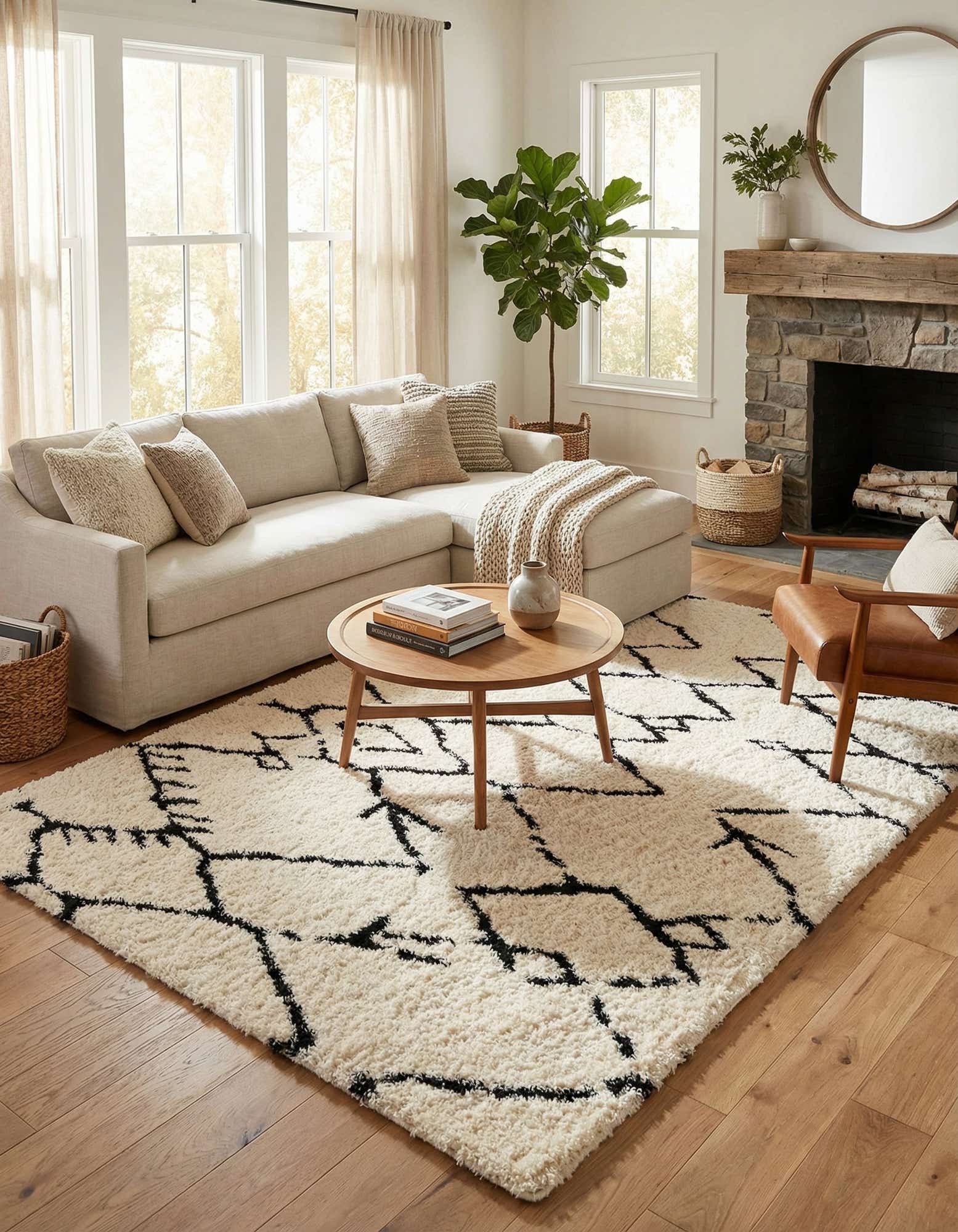 10' x 14' Infinity Shag Rug