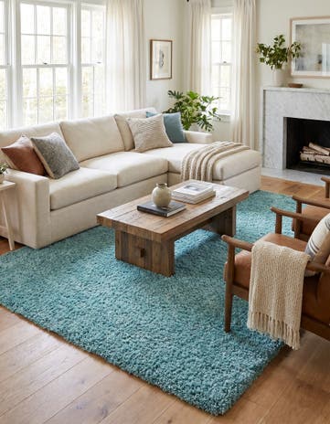 9' x 12' Zermatt Shag Rug