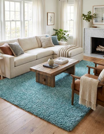 9' x 12' Zermatt Shag Rug