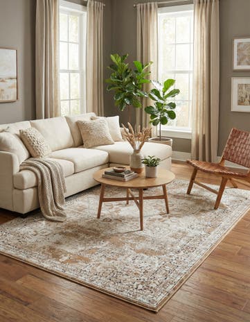 Khaki Eliza Rug