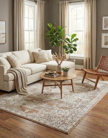 Khaki Eliza Rug