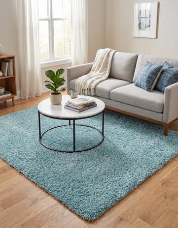 5' 3 x 5' 3 Zermatt Shag Square Rug