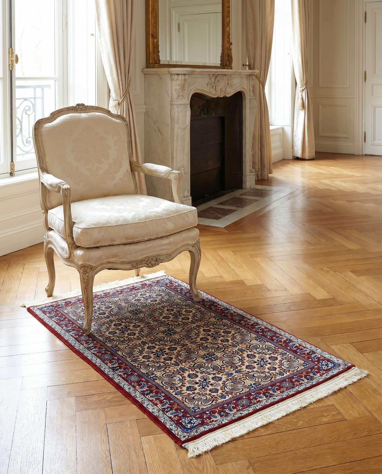 2' 2 x 3' 7 Isfahan Rug