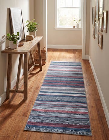 2' x 5' Washable Yara Runner Rug
