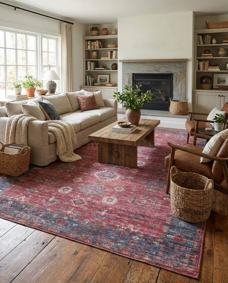 Detail image of 10' 6 x 13' Washable Maahru Rug