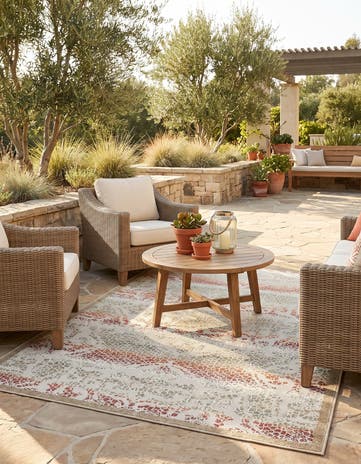 5' x 8' Easy-Clean Modern Indoor / Outdoor Rug
