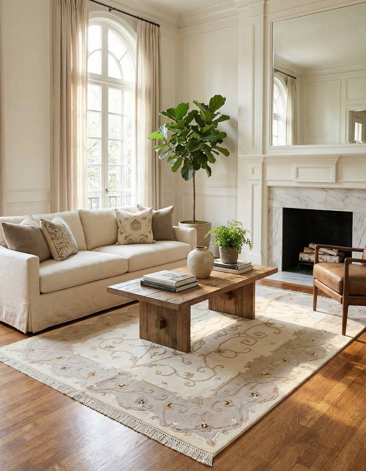 Detail image of 4' 2 x 6' 1 Darya Rug