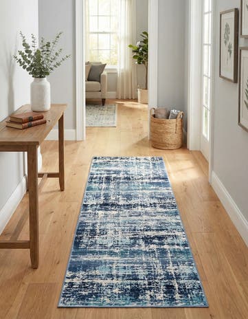 Blue Malibu Runner Rug