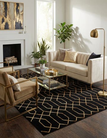 7' 10 x 10' Marilyn Monroe&trade; Glam Trellis Rug