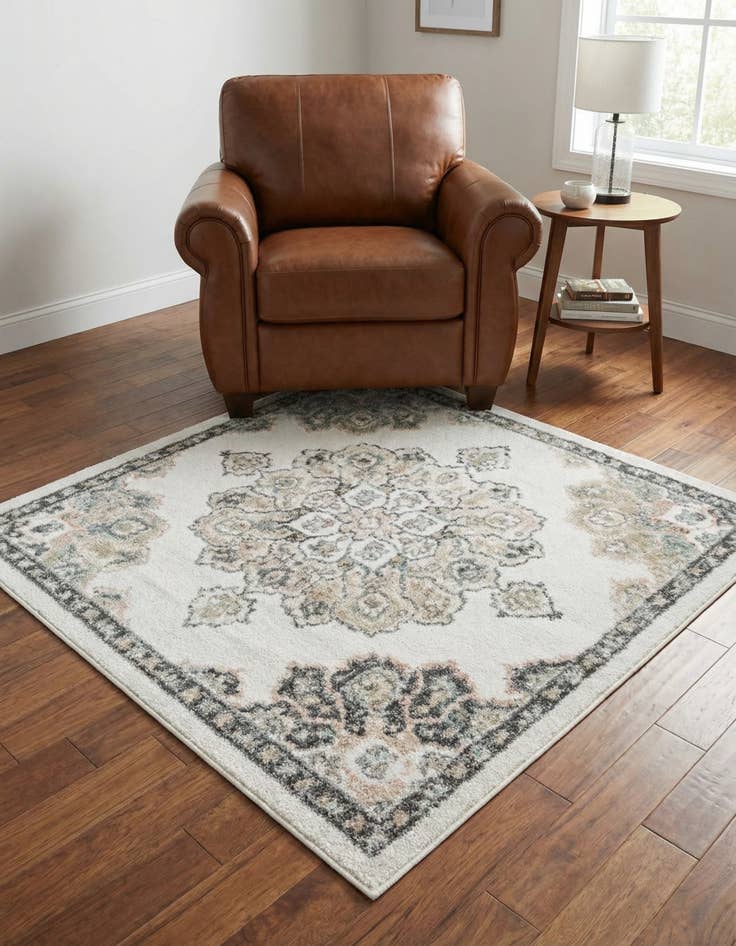 Detail image of 4' x 4' Parker Square Rug