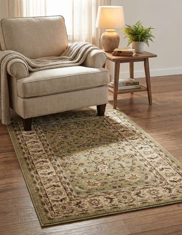 Green Classic Agra Rug