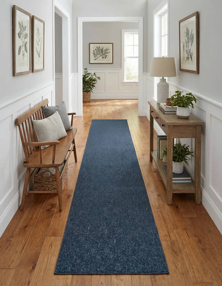 Detail image of 2' 6 x 16' 5 Everyday Solid Runner Rug