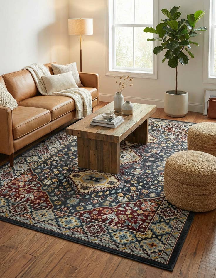 Detail image of 7' x 10' Kamala Washable Rug