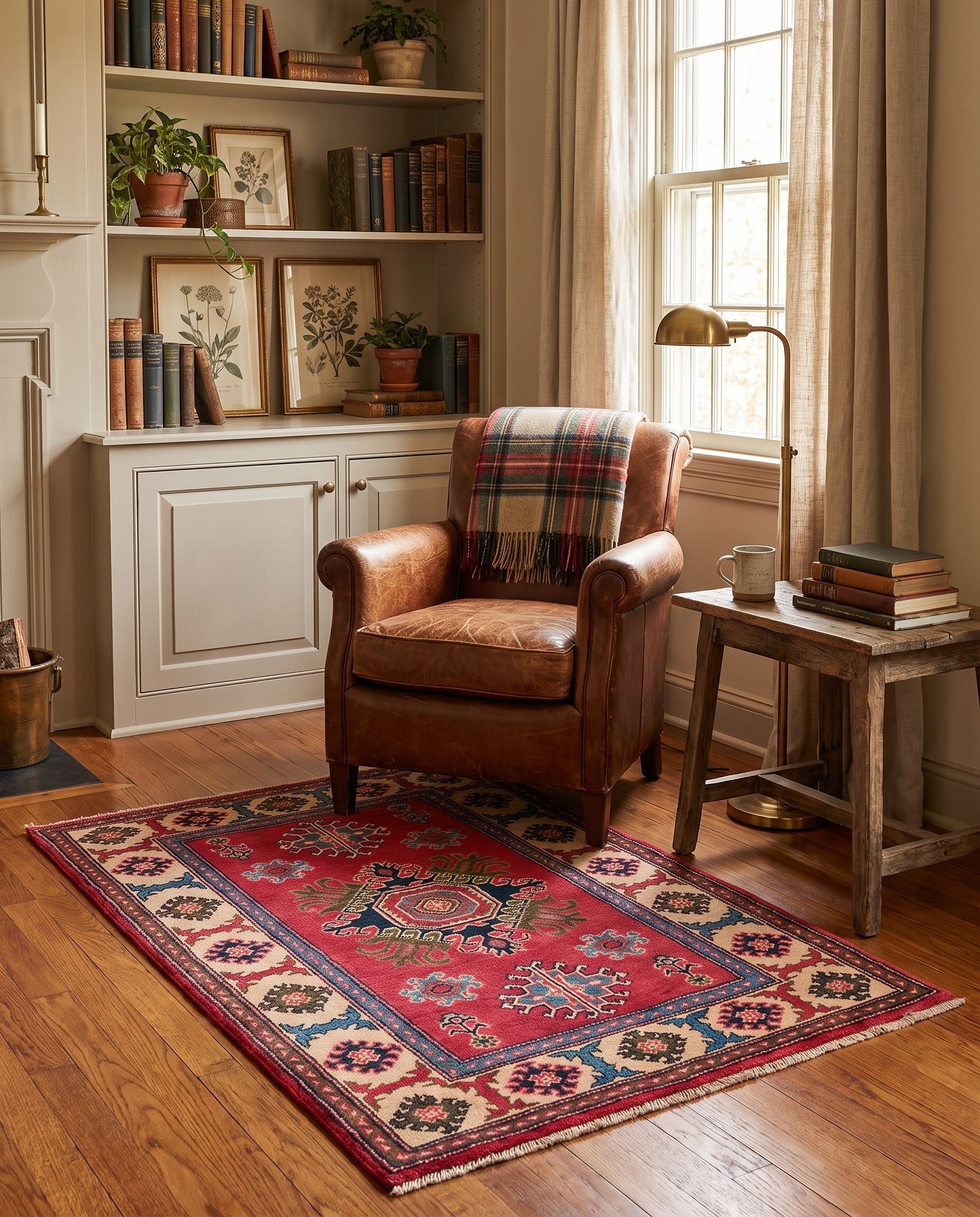 2' 8 x 3' 11 Hand Knotted Kazak Rug