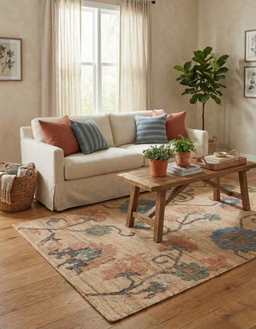 Hand Woven Kala Handwoven Jute Rug