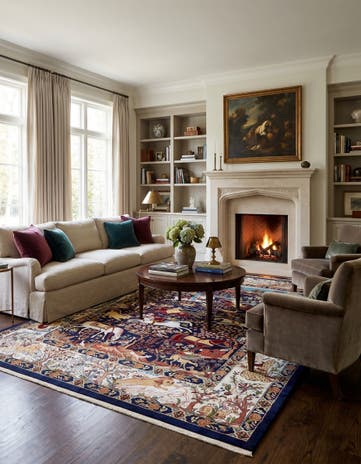 10' x 13' Nain Design Rug