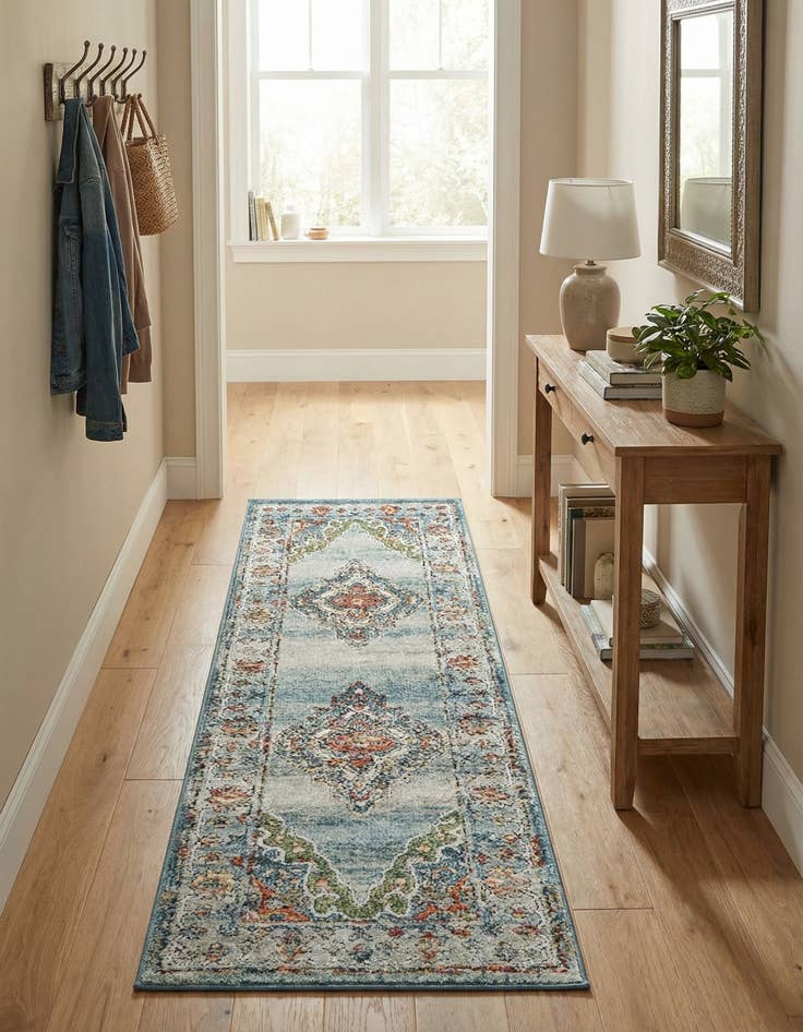 Detail image of 2' x 6' Isabella Runner Rug