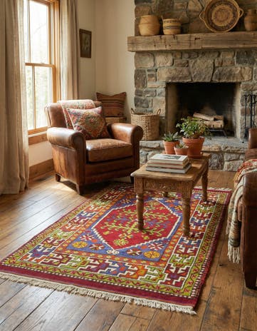 3' x 5' 2 Hand Knotted Anatolian Wool Rug