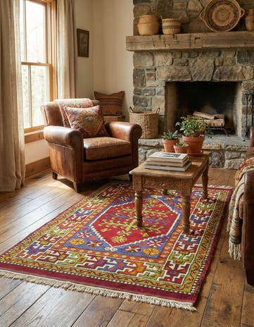 3' x 5' 2 Hand Knotted Anatolian Wool Rug