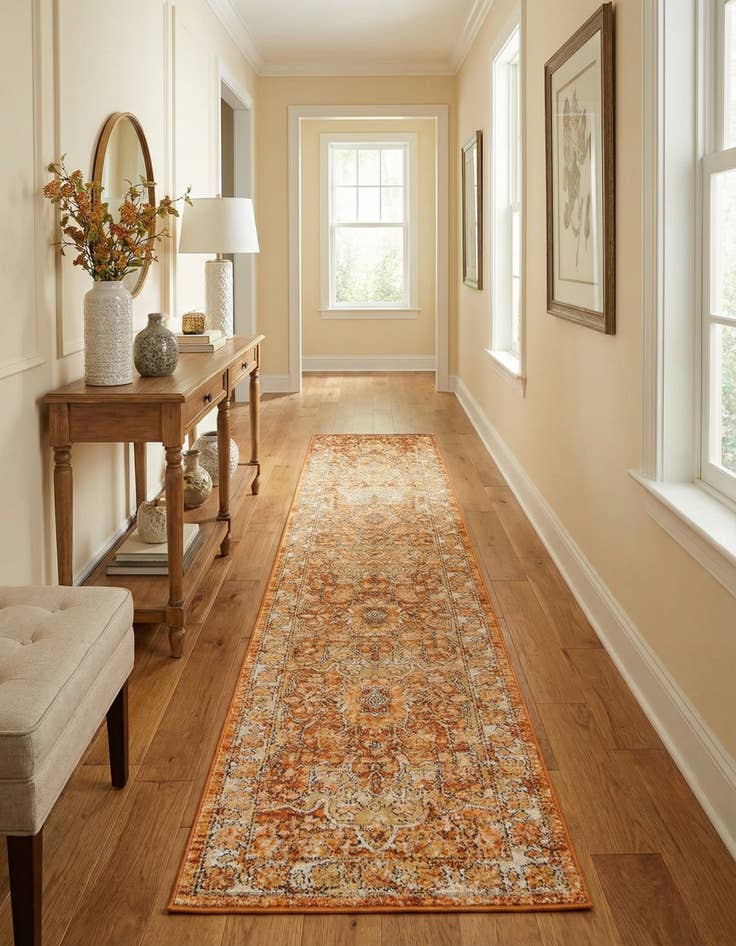 Detail image of 2' 7 x 16' 5 Isabella Runner Rug