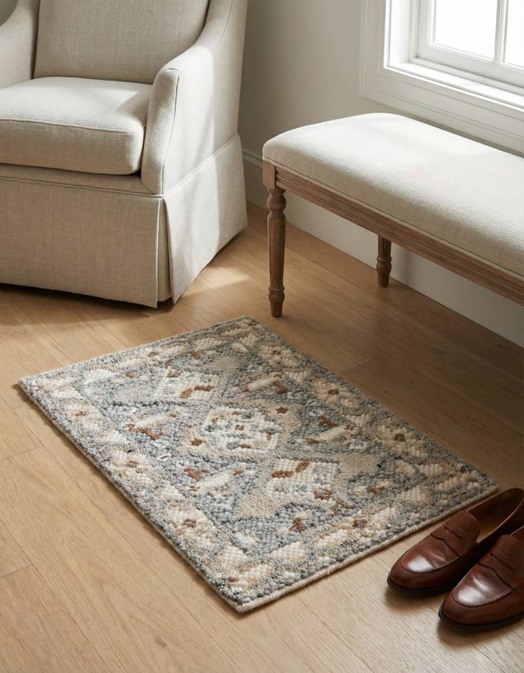 Detail image of 2' x 3' 1  Hand Knotted Sultan Signature Rug