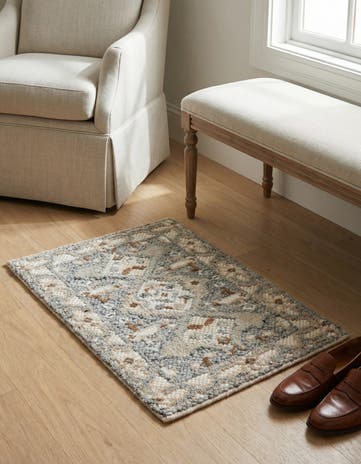 Antique Gray Hand Knotted Sultan Signature Rug