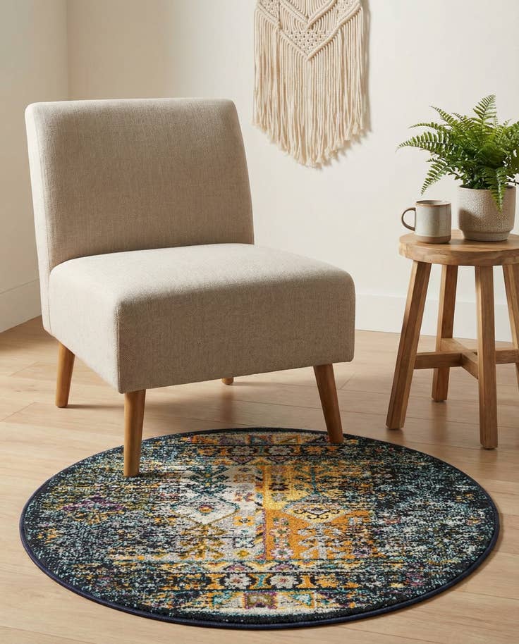 Detail image of 3' x 3' Madeline Round Rug