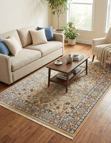 5' 3 x 8' Nain Design Rug