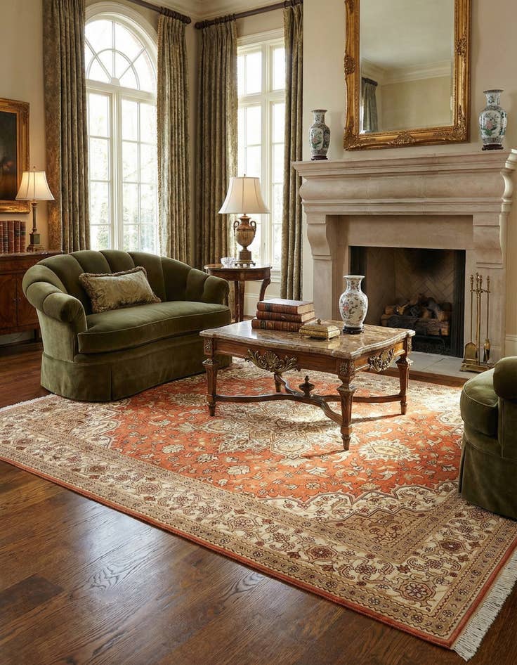 Detail image of 4' 11 x 6' 11 Tabriz Rug