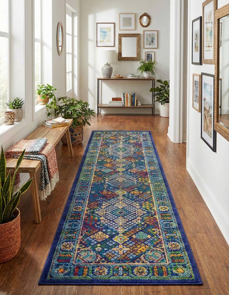 Detail image of 2' 7 x 10' Calypso Runner Rug