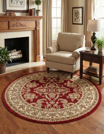 7' 10 x 7' 10 Aditi Round Rug