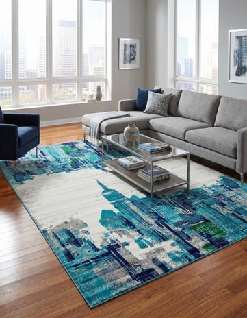 Turquoise Sydney Rug