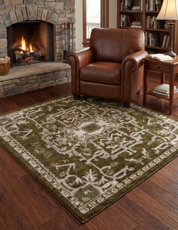 5' x 5' Grand Tradition Square Rug