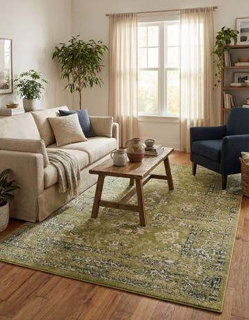 Green Charleston Rug