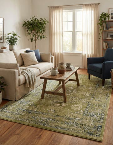 Green Charleston Rug