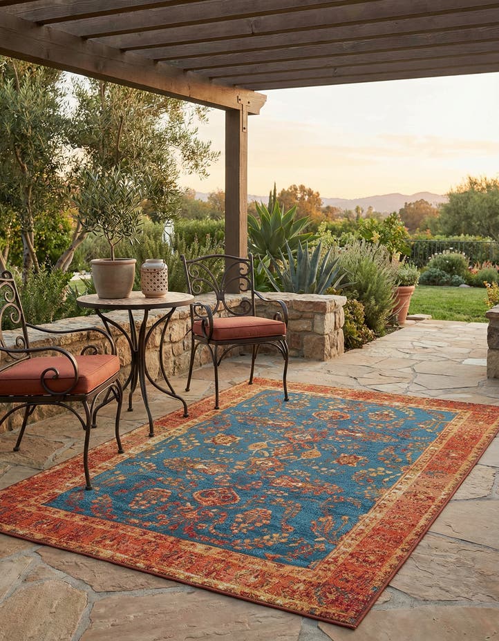 4' x 6' Easy-Clean Traditional Indoor / Ou...