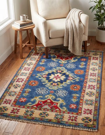 2' 3 x 3' Hand Knotted Kazak Rug