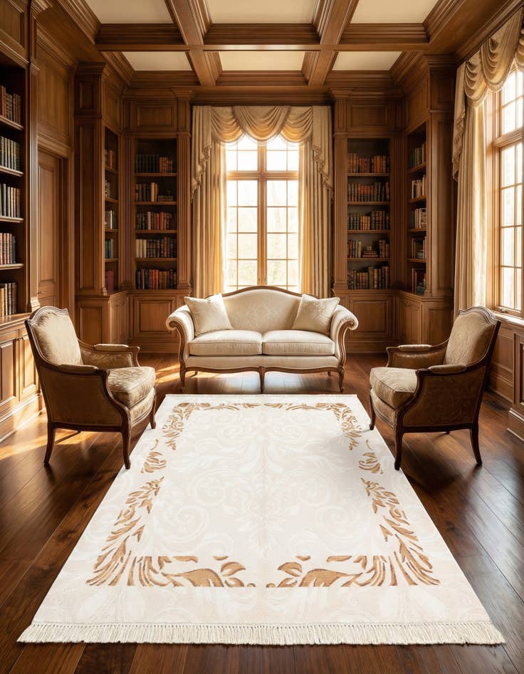 Detail image of 4' 1 x 5' 11 Darya Rug