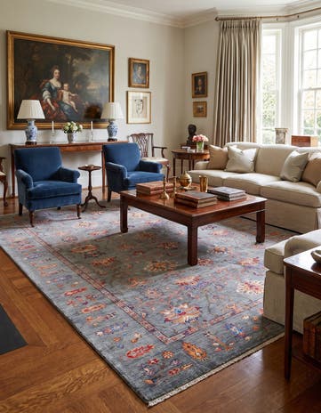 6' 8 x 9' 7 Hand Knotted Ariana Ziegler Rug