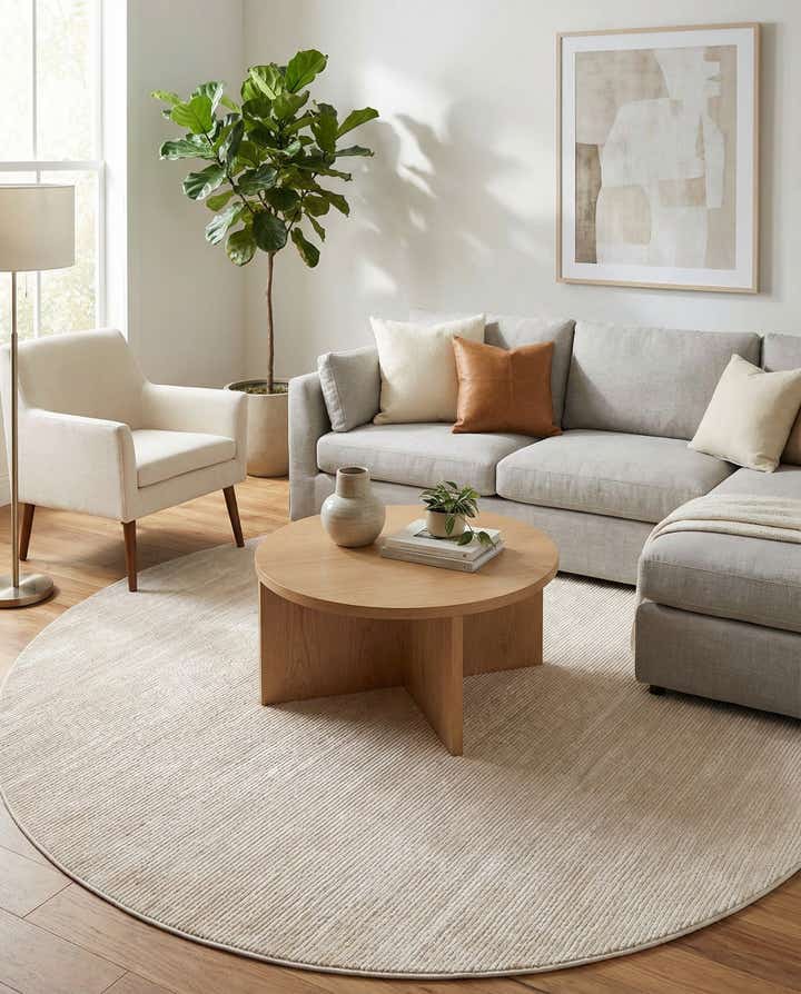 7' 10 x 7' 10 Finsbury Round Rug