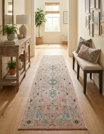 2' x 8' Kamala Washable Runner Rug