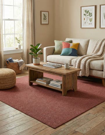 7' x 7' Everyday Solid Square Rug