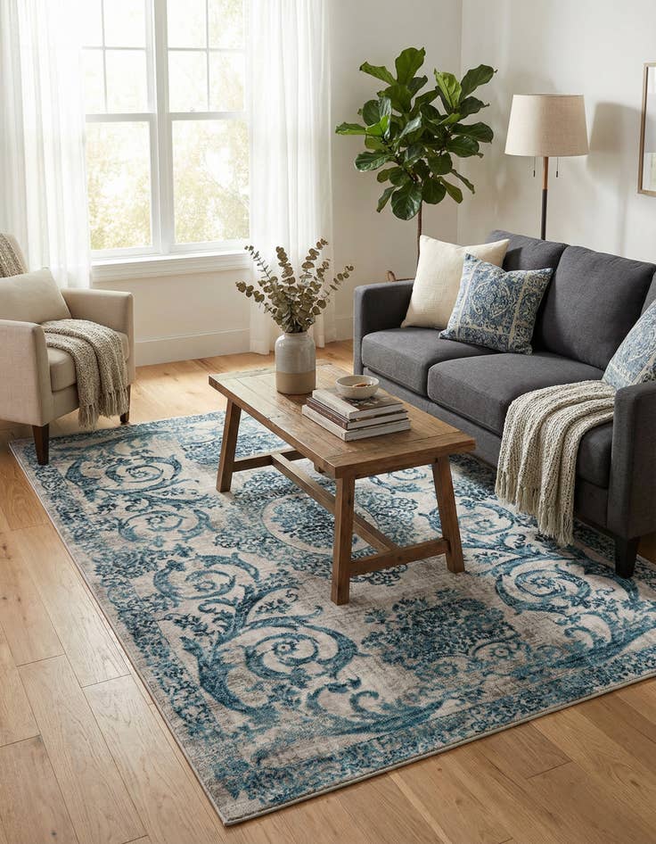 Detail image of 4' x 6' Finsbury Rug