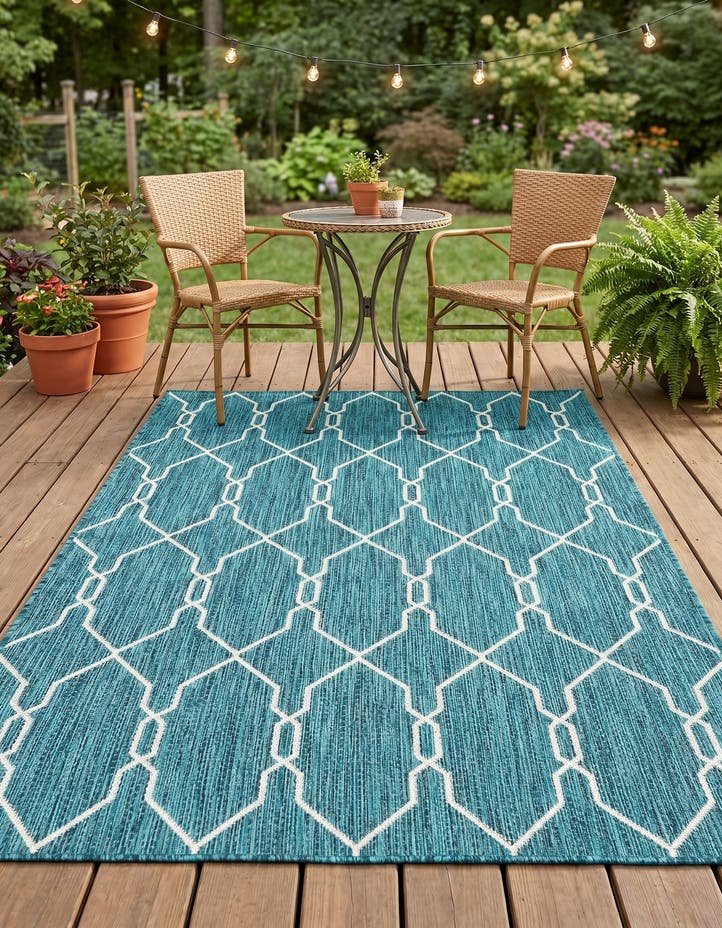 4' x 6' Easy-Clean Lattice Indoor / Outdoo...