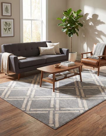 5' x 8' Lattice Rug