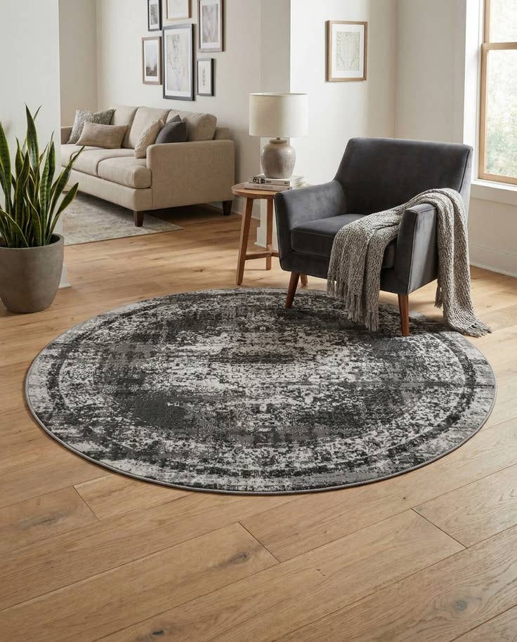 Detail image of 5' 3 x 5' 3 Lucerne Round Rug