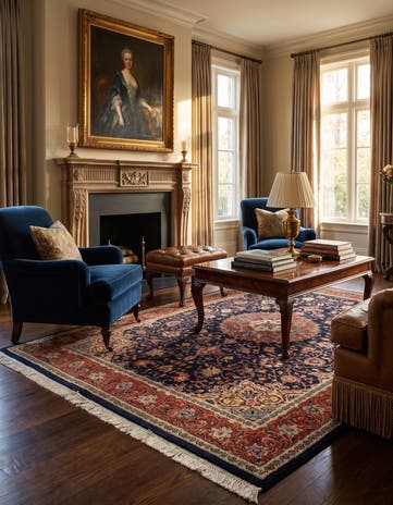 4' 6 x 6' 7 Lahour Rug