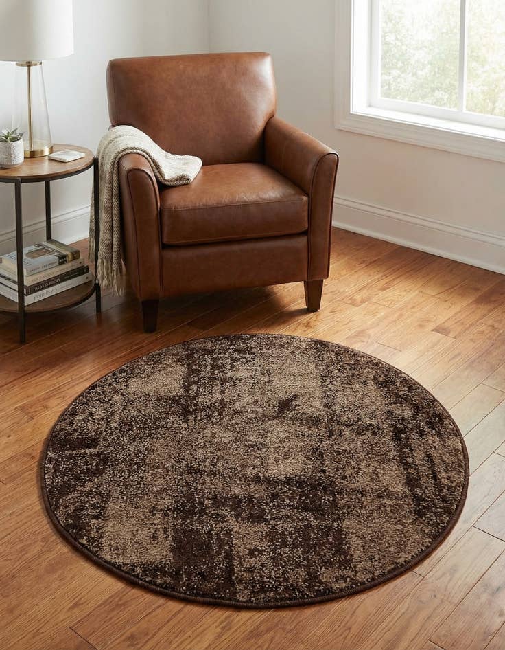 Detail image of 3' x 3' Equinox Round Rug