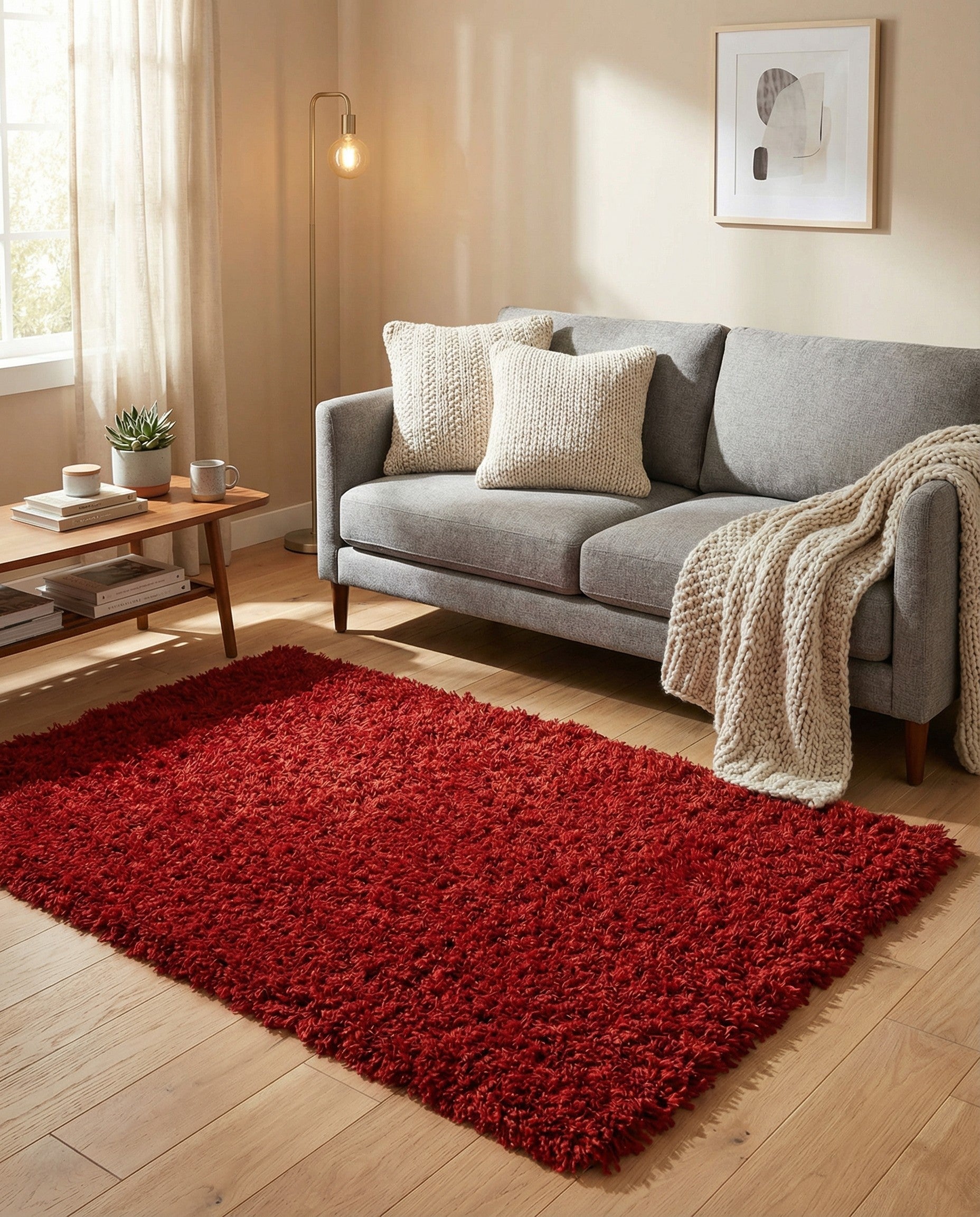 3' 3 x 5' 3 Infinity Shag Rug